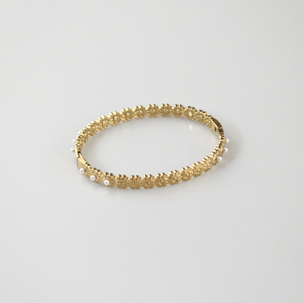 Pearl Bangle Bracelet, photo 10