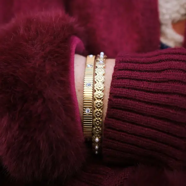 Pearl Bangle Bracelet, photo 9