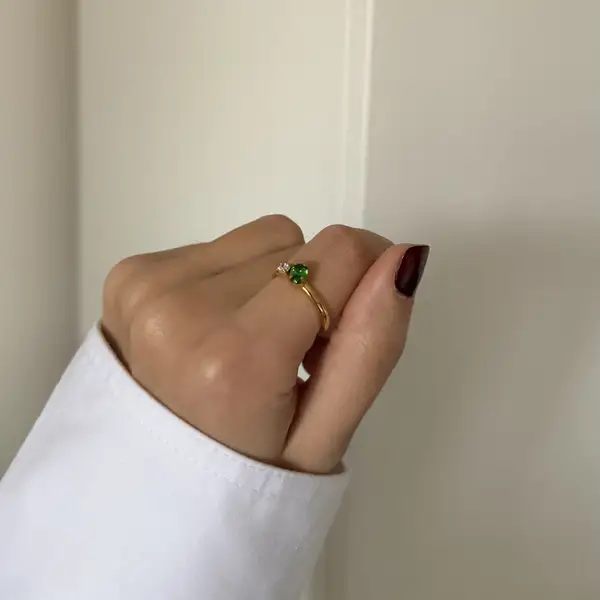 Emerald Sparkle Ring, photo 2