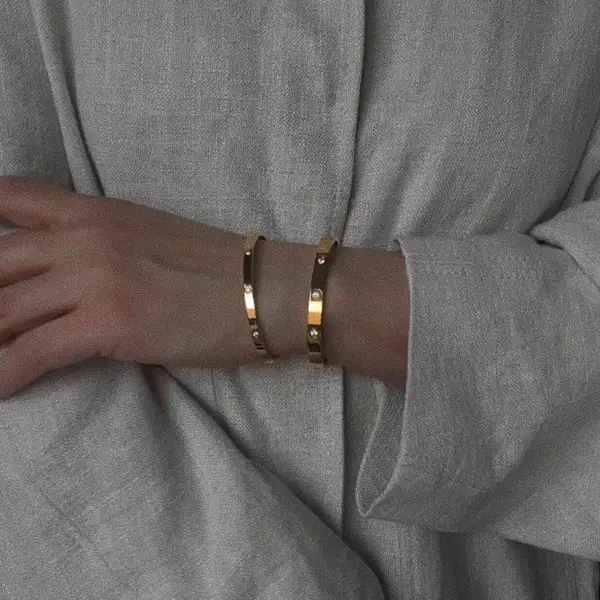 Dainty Bangle Bracelet, photo 4