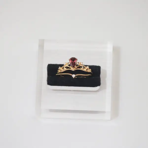 Ruby Crown Ring Set, photo 3