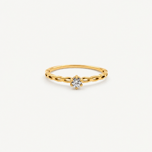 Dainty Sparkle Ring