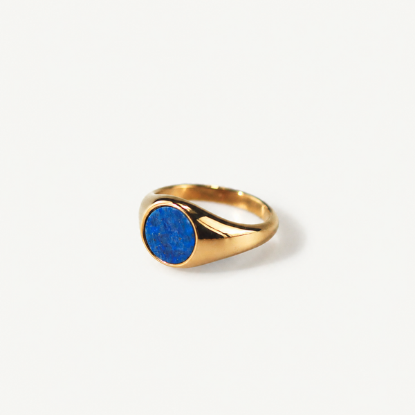 Lapis Lazuli Signet Ring