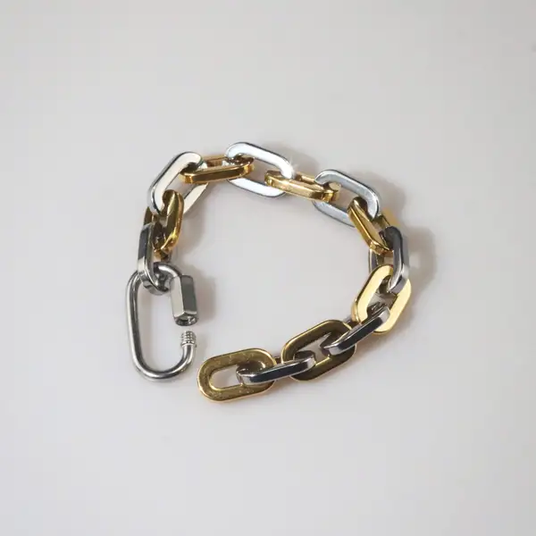 Chunky Two Tone Bracelet, photo 6
