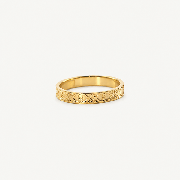 Gold Plated Band Ring