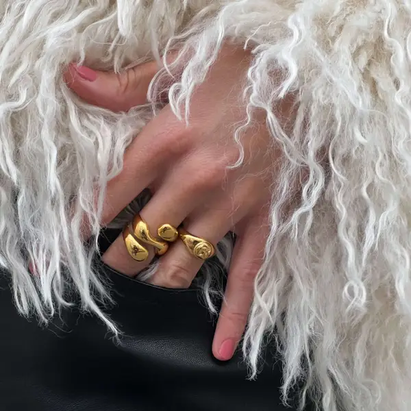 Moonface Signet Ring, photo 2