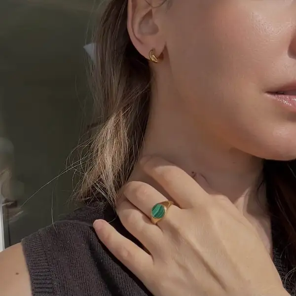 Bold Huggie Hoops, photo 5