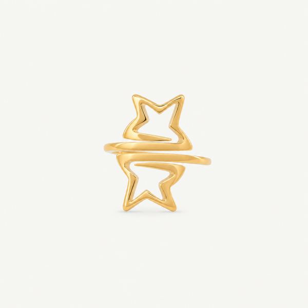 Celestial Star Wrap Ring