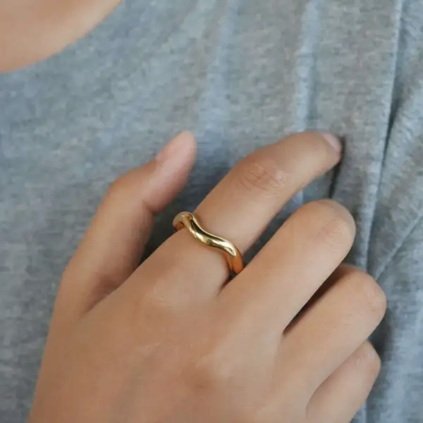 Waveform Band Ring, photo 11