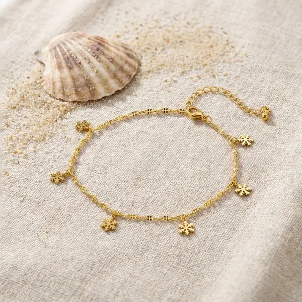 Snowflake Anklet, photo 4