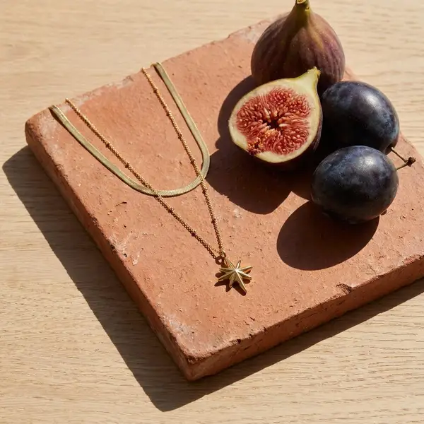 North Star Layered Necklace, photo 3