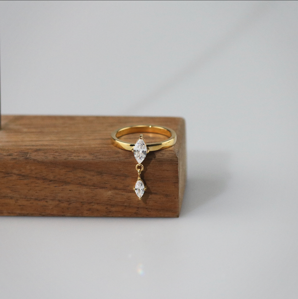 Marquise Charm Ring, photo 12
