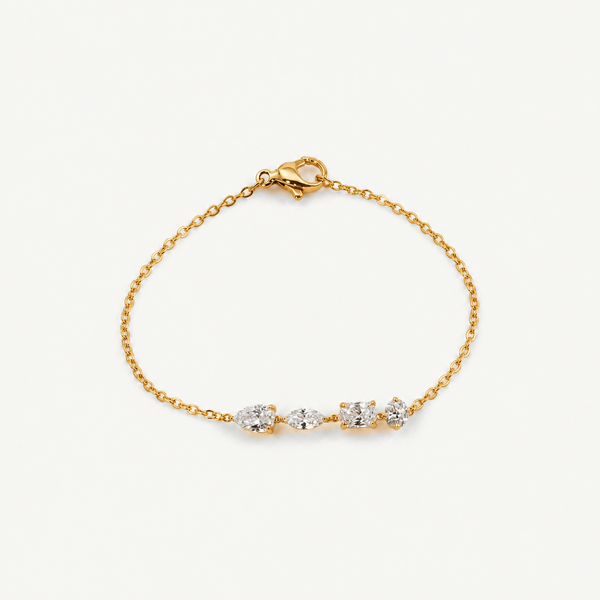 Mixed Cut Diamond Bracelet