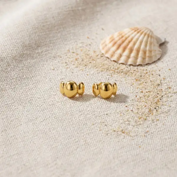 Bubble Stud Earrings, photo 4