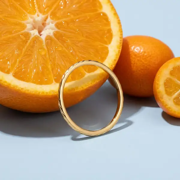 Herringbone Slim Band Ring, photo 4