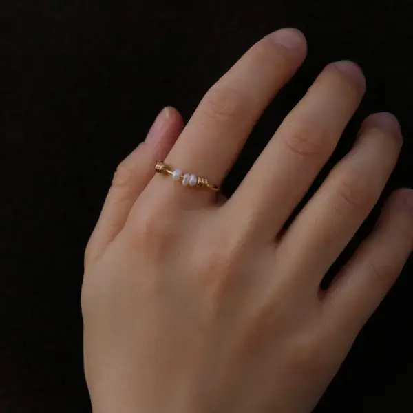 Pearl Fidget Ring, photo 3