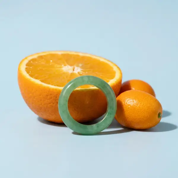 Light Green Jade Band Ring, photo 4