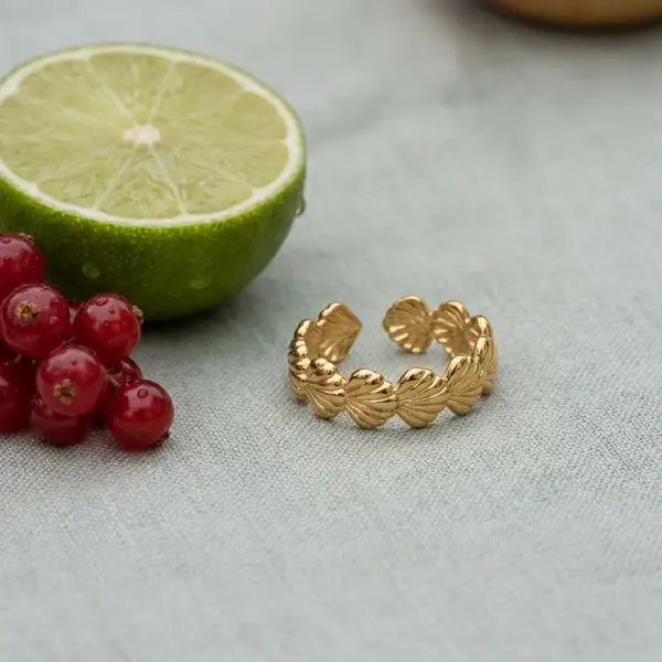 Scallop Shell Band Ring, photo 3