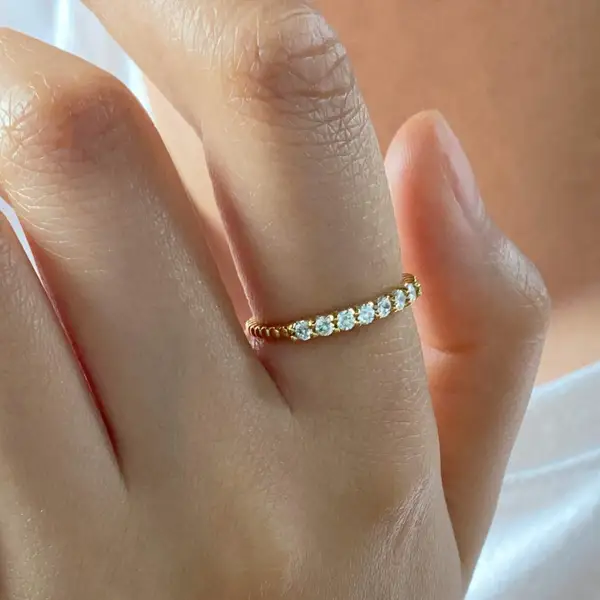 Crystal Stackable Ring, photo 2