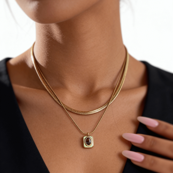 Eve Layered Necklace, photo 4