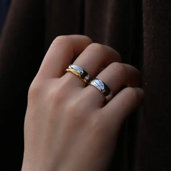 Mixed Band Ring, photo 4