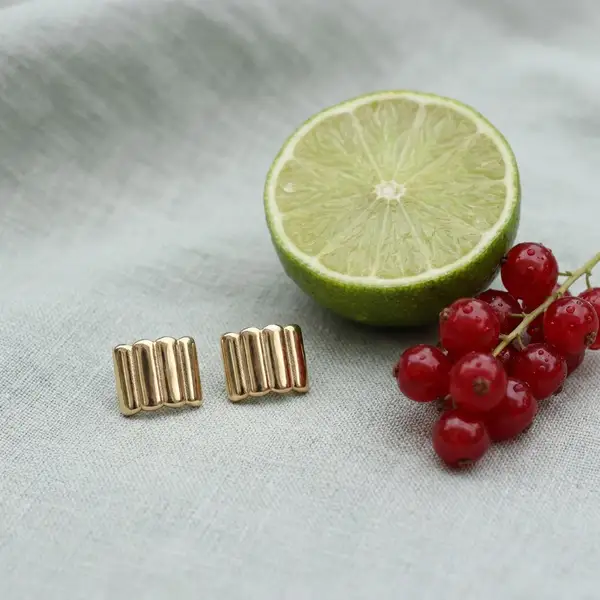 Gold Hoop Earrings, photo 4