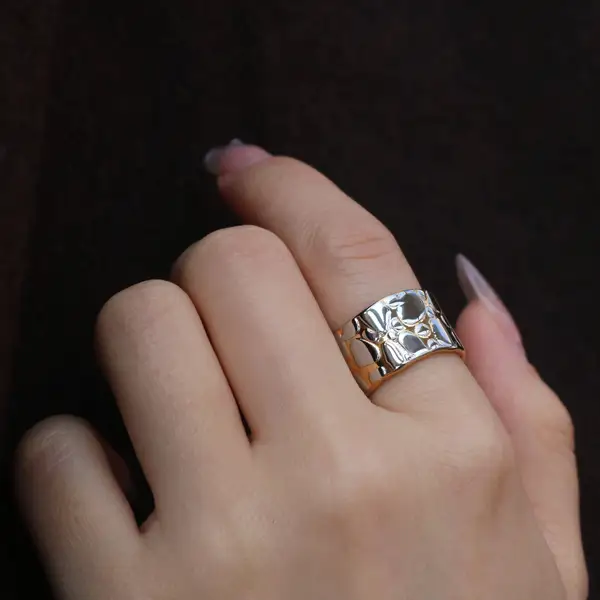 Pebble Statement Band Ring, photo 2
