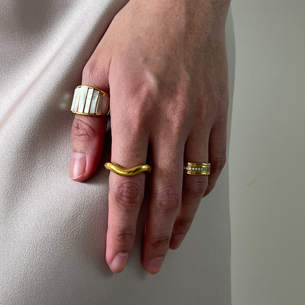 Waveform Band Ring, photo 2