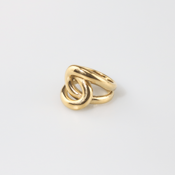 Interwoven Chunky Band Ring, photo 3
