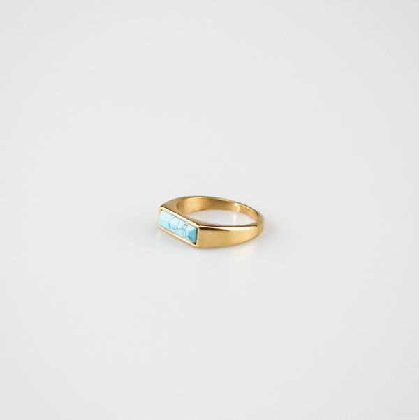 Bar Turquoise Ring, photo 3