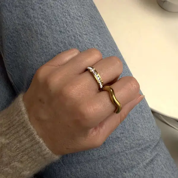 Waveform Band Ring, photo 6