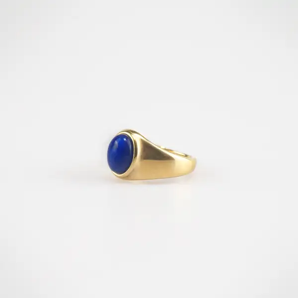 Oval Lapis Ring, photo 9