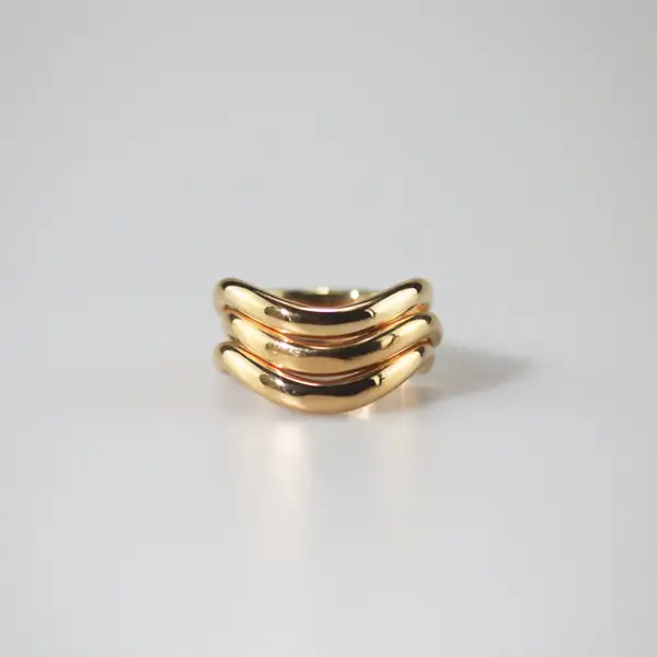 Single Wave Ring, photo 3