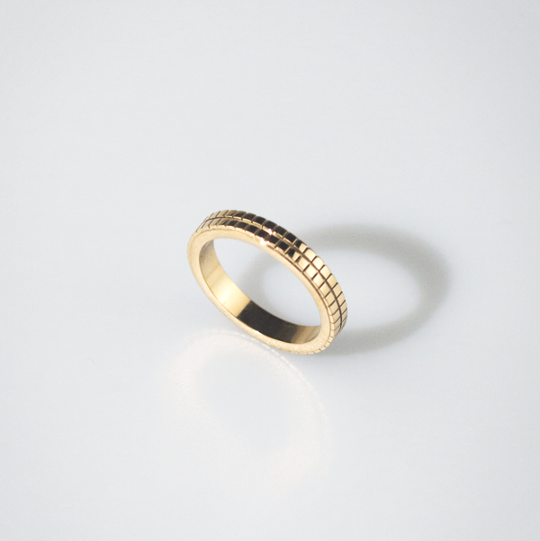 Gridline Band Ring, photo 11