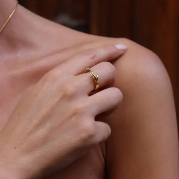 Open Hands Ring, photo 2