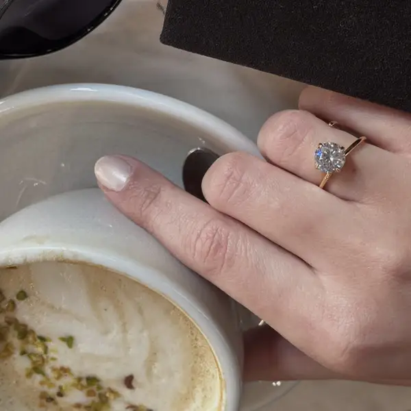 Solitaire Wrap Ring, photo 3