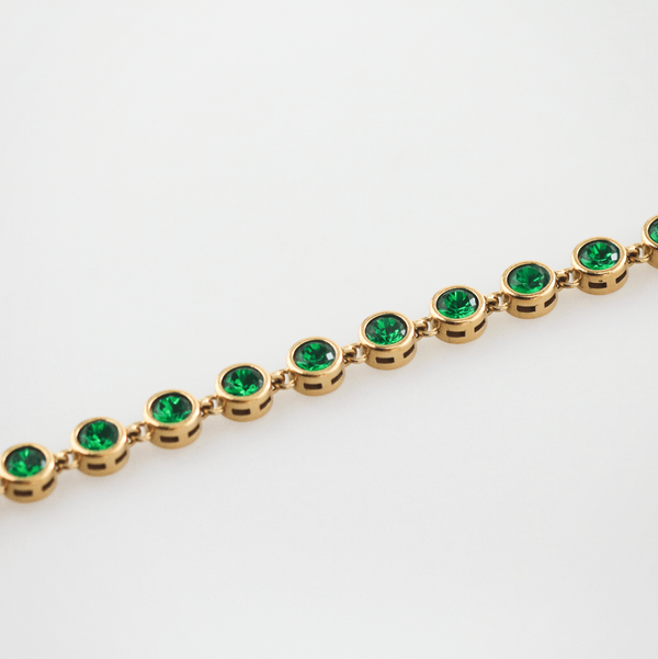 Emerald Tennis Bracelet, photo 6