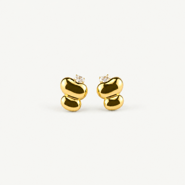 Molten Stud Earrings