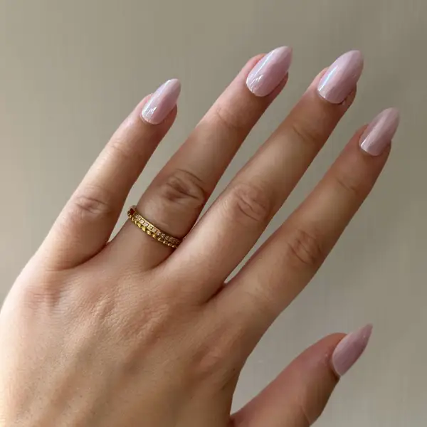 Milgrain Half Eternity Band Ring, photo 4