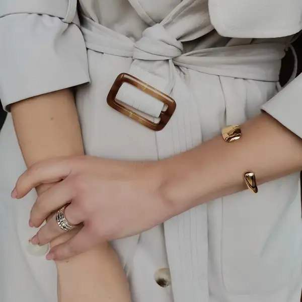 Gold Cuff Bracelet, photo 9