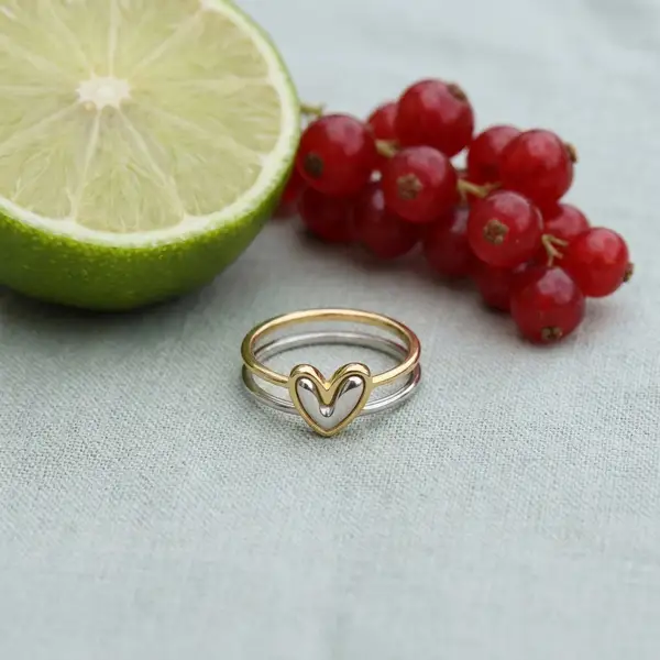 Heart to Heart Ring Set, photo 4