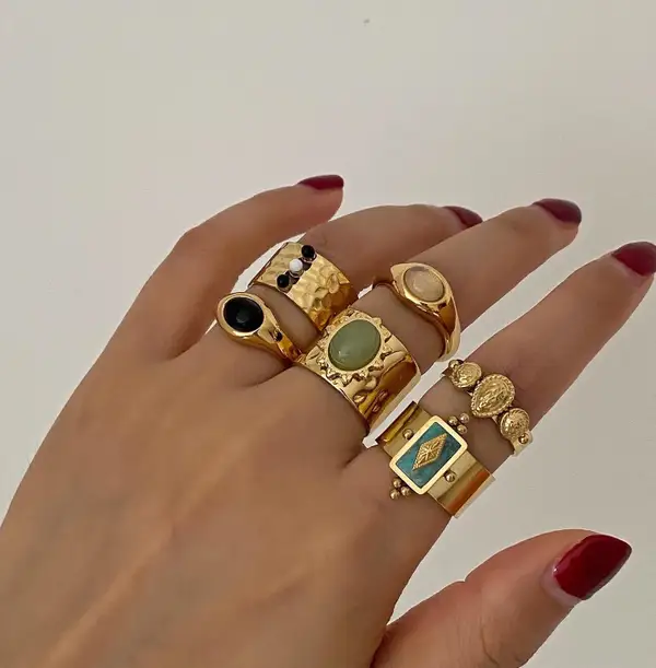 Royal Knight Ring with Amazonite, photo 4