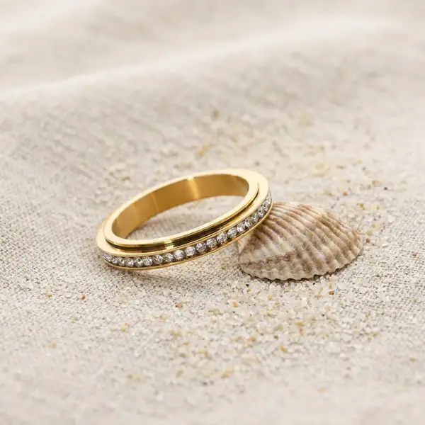 Twinkling Eternity Fidget Ring, photo 4