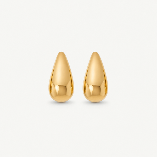 Chunky Teardrop Earrings