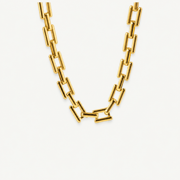 Square Chainlink Necklace