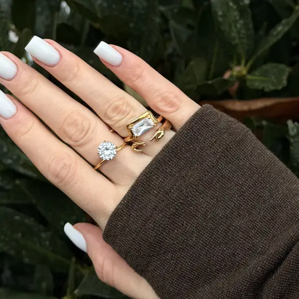 Solitaire Wrap Ring, photo 5