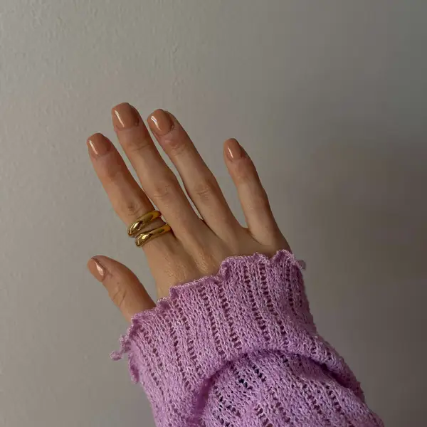 Thick Double Wave Ring, photo 2