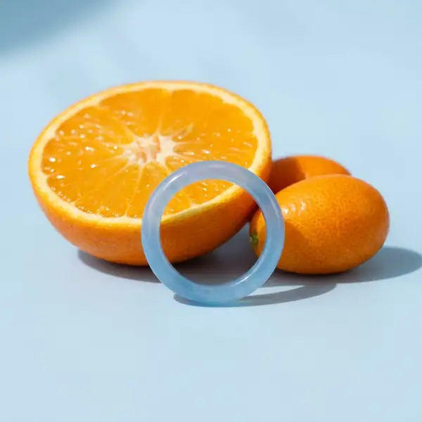 Blue Jade Band Ring, photo 4