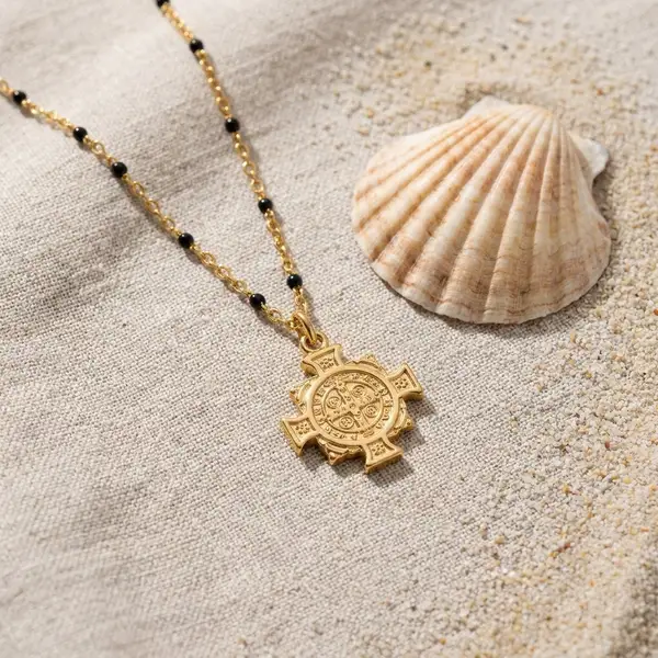 Saint Benedict Medal Necklace, photo 4