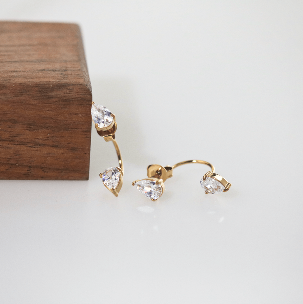 Teardrop Crystal Ear Jacket, photo 6